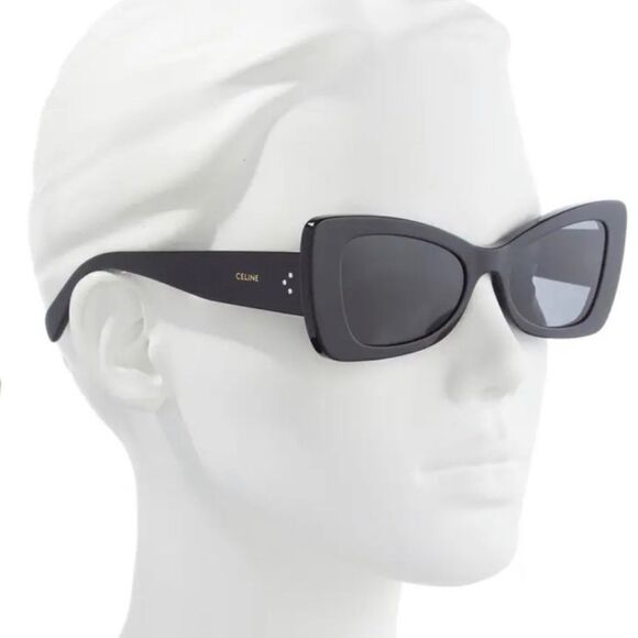 Celine Bold 3 Dots 54MM Butterfly Sunglasses - Picture 1 of 12